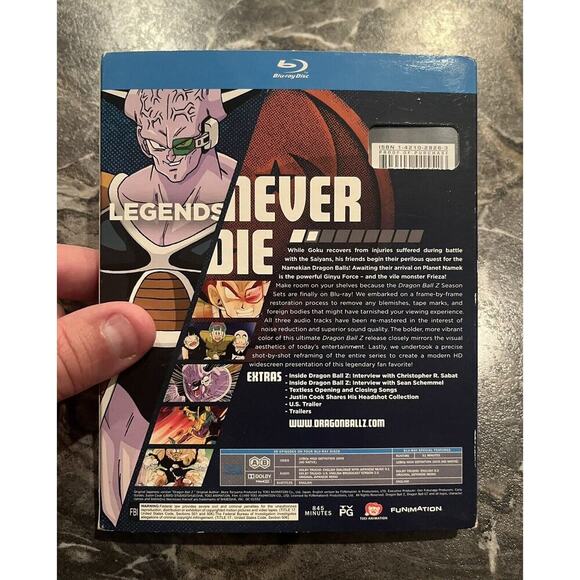 Dragon Ball Z - Season 2 [4-Disc Set w/ Slipcover] (Blu-ray) 2014 - Picture 2 of 2